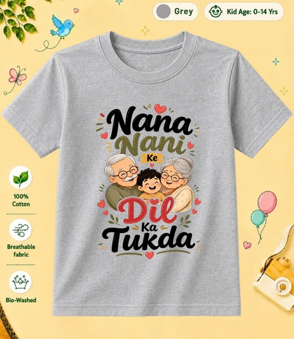 Nana_Nani_Ka_Dil_Ka_Tukda_Kid_Cotton_Tshirt