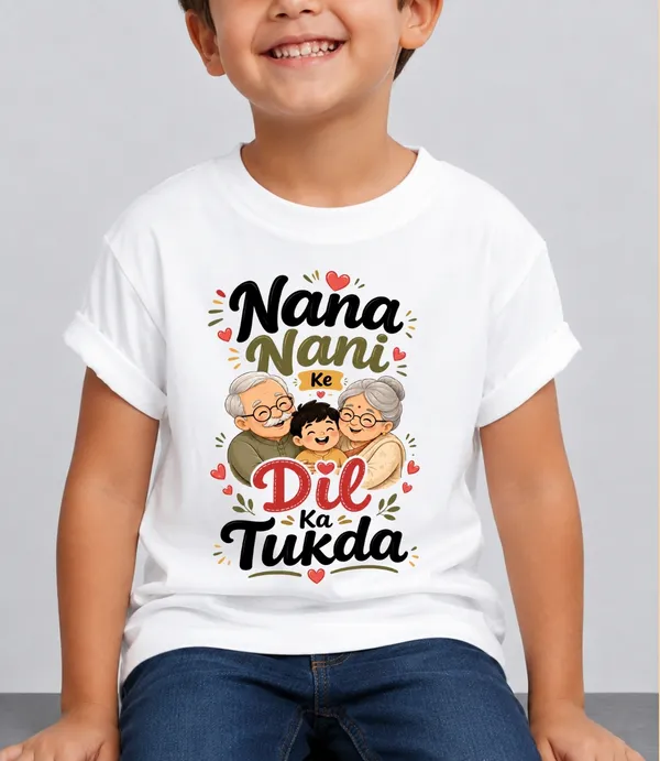 Nana_Nani_Ka_Dil_Ka_Tukda_Kid_Cotton_Tshirt