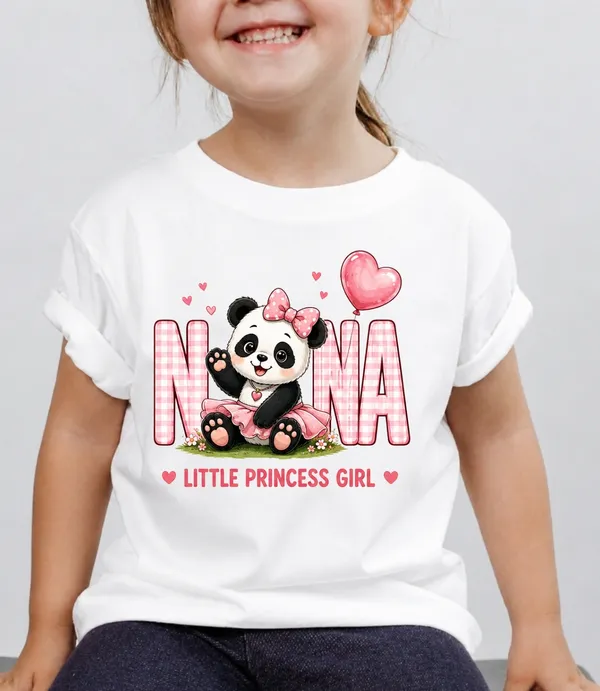 Nana_Little_Princess_Girl_Kid_Cotton_Tshirt