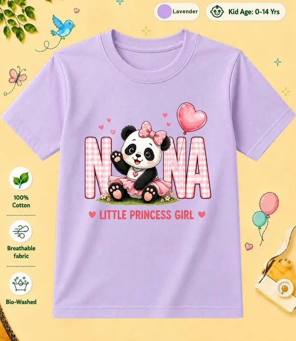Nana_Little_Princess_Girl_Kid_Cotton_Tshirt