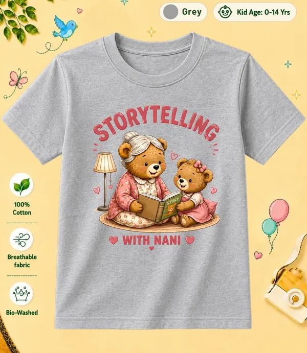 Storytelling_With_Nani_Kid_Cotton_Tshirt