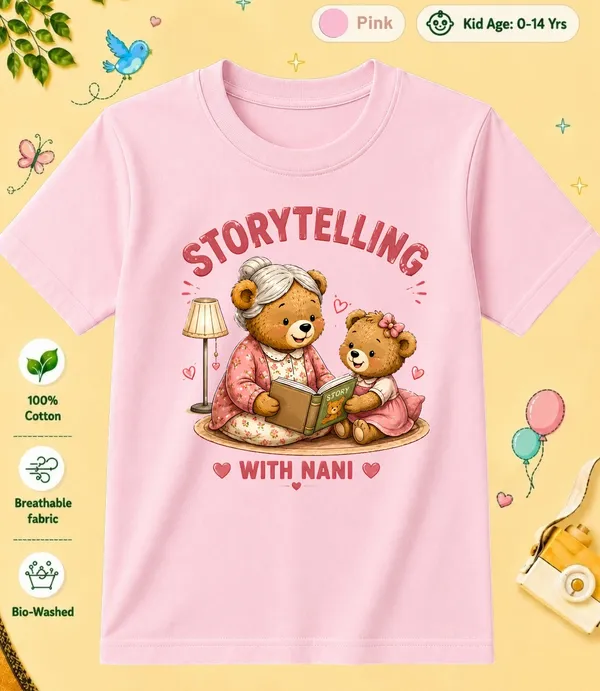 Storytelling_With_Nani_Kid_Cotton_Tshirt