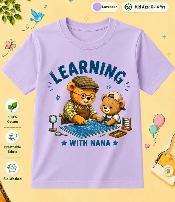Learning_With_Nana_Kid_Cotton_Tshirt