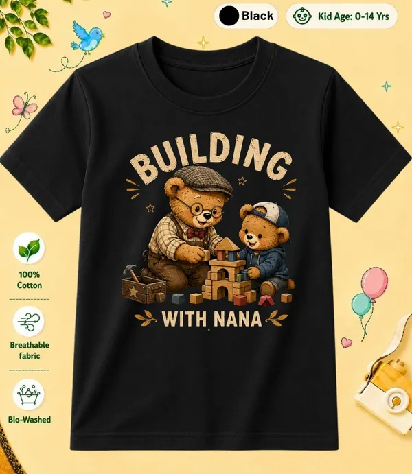 Building_With_Nana_Kid_Cotton_Tshirt