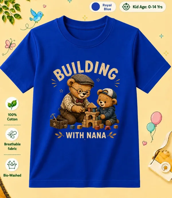 Building_With_Nana_Kid_Cotton_Tshirt