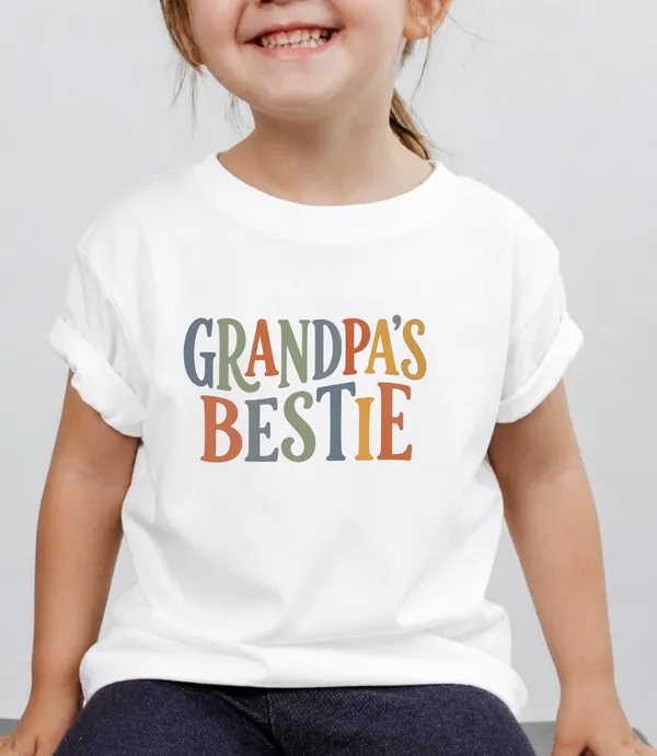 Grandpa's_Bestie_Kid_Cotton_Tshirt