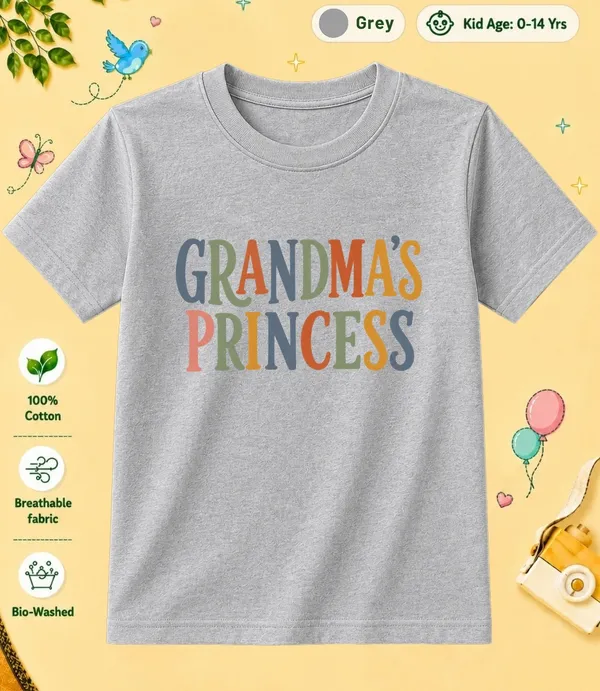 Grandma's_Princess_Kid_Cotton_Tshirt