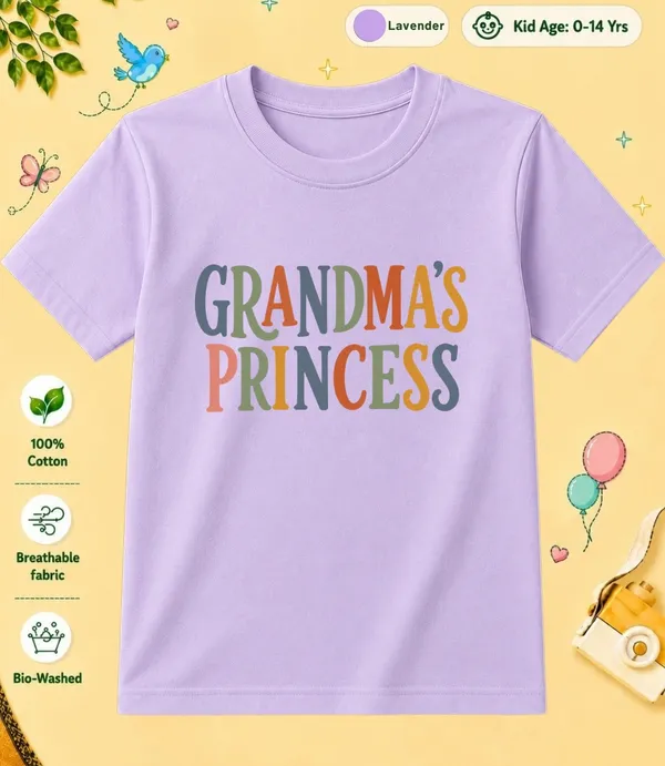 Grandma's_Princess_Kid_Cotton_Tshirt