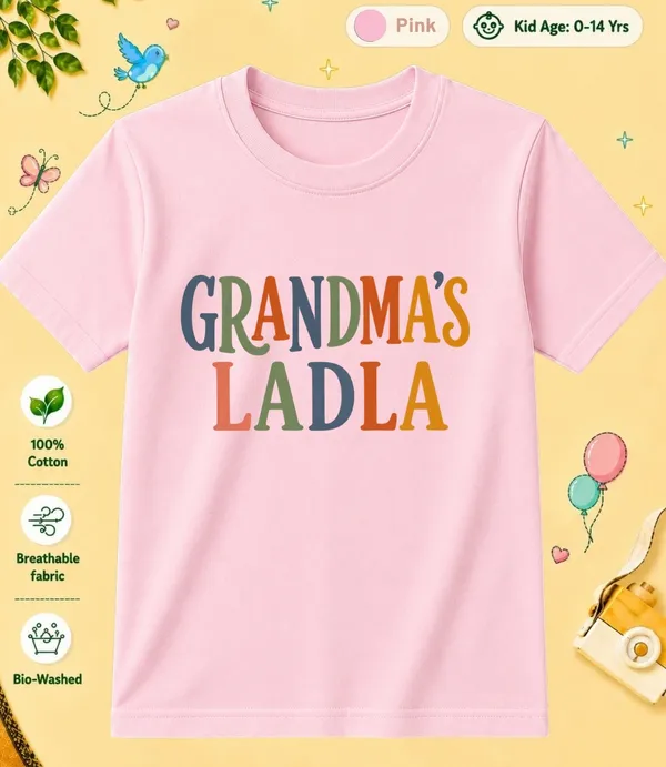 Grandma's_Ladla_Kid_Cotton_Tshirt