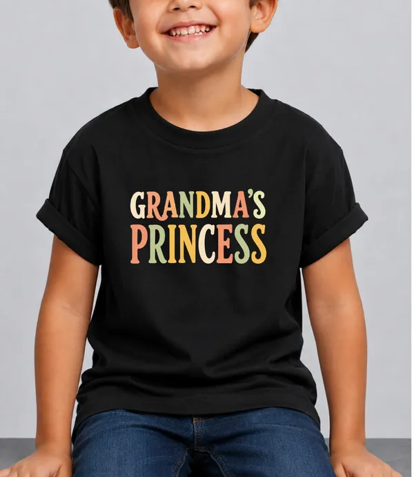 Grandma's_Princess_Kid_Cotton_Tshirt