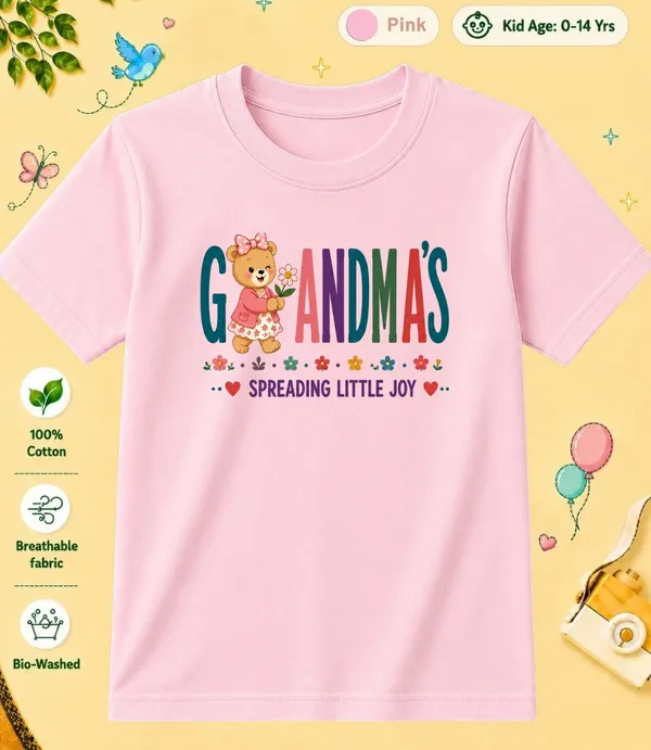 Grandma's_Spreading_Little_Joy_Kid_Cotton_Tshirt