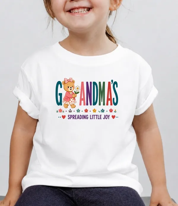 Grandma's_Spreading_Little_Joy_Kid_Cotton_Tshirt