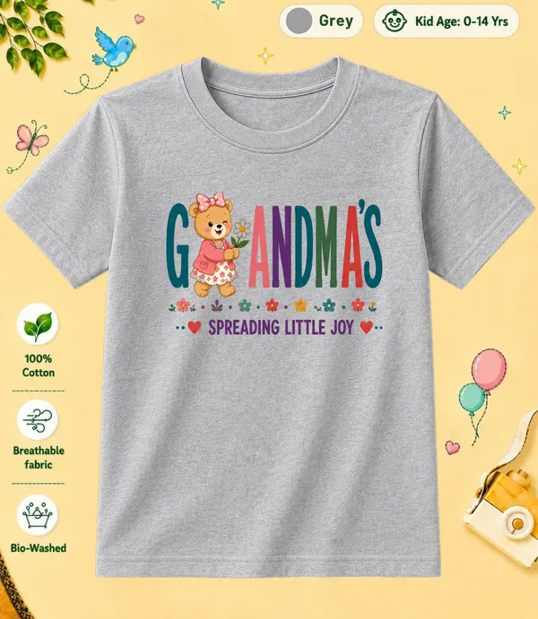 Grandma's_Spreading_Little_Joy_Kid_Cotton_Tshirt