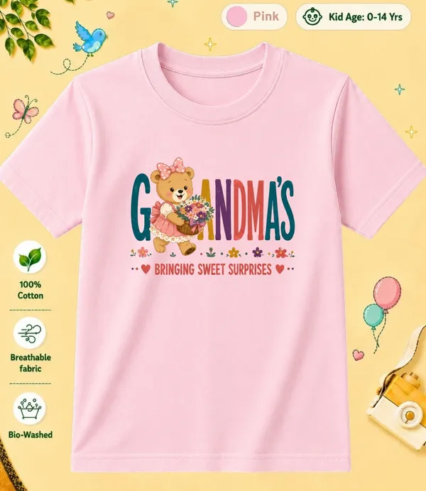 Grandma's_Bringing_Little_Suprises_Kid_Cotton_Tshirt