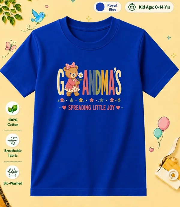 Grandma's_Spreading_Little_Joy_Kid_Cotton_Tshirt