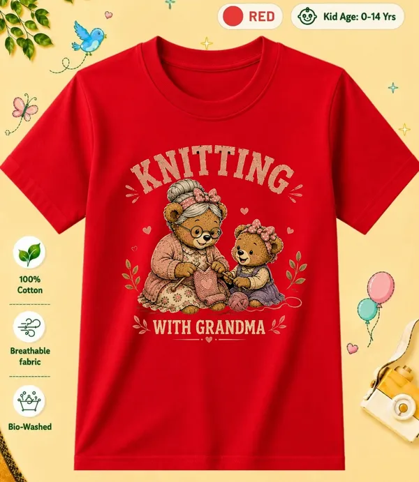 Knitting_With_Grandma_Kid_Cotton_Tshirt