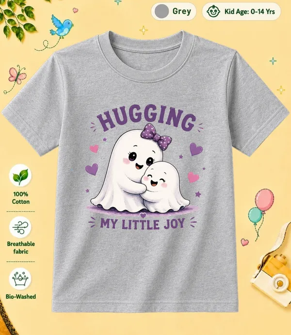 Hugging_My_Little_Joy_Kid_Cotton_Tshirt