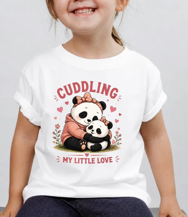 Cuddling_My_Little_Love_Kid_Cotton_Tshirt