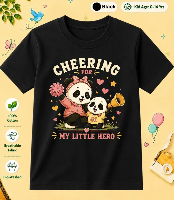 Cheering_My_Little_Hero_Kid_Cotton_Tshirt