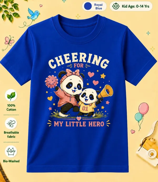 Cheering_My_Little_Hero_Kid_Cotton_Tshirt