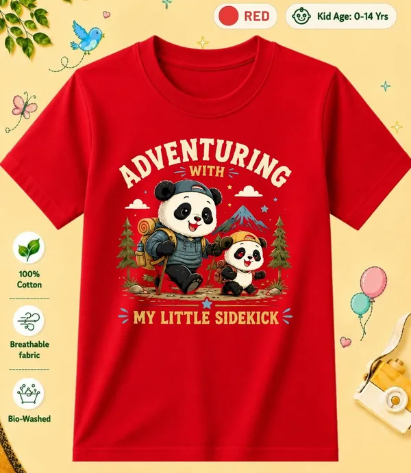 Adventuring_My_Little_Sidekick_Kid_Cotton_Tshirt