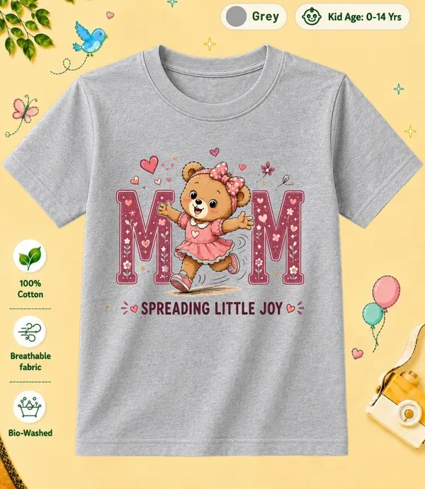 Mom_Spreading_Little_Joy_Kid_Cotton_Tshirt