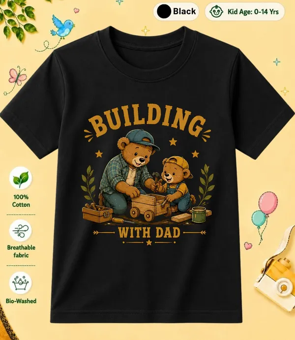 Building_With_Dad_Kid_Cotton_Tshirt