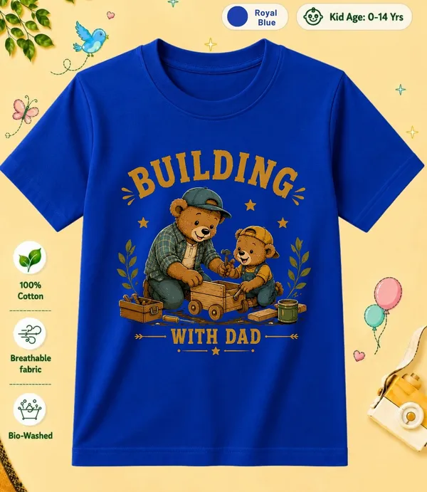 Building_With_Dad_Kid_Cotton_Tshirt