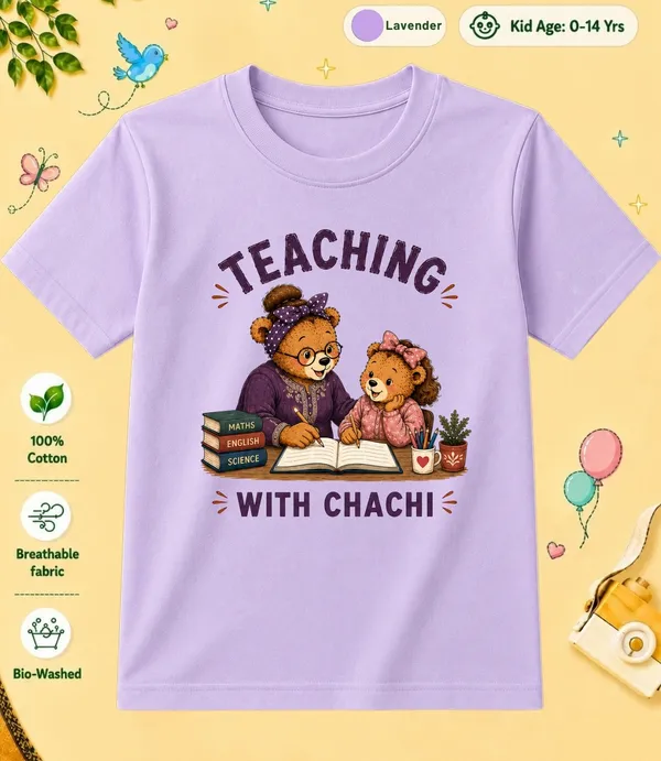 Teaching_With_Chachi_Kid_Cotton_Tshirt