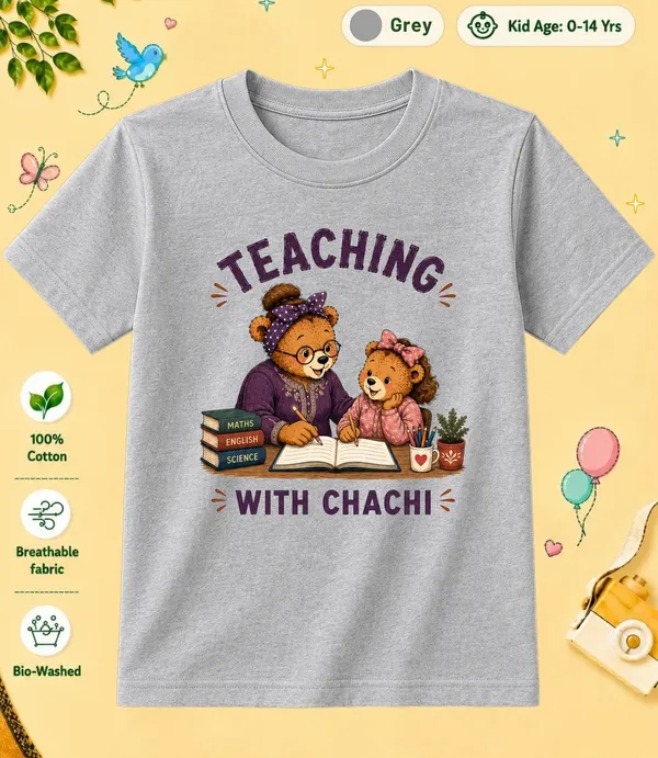 Teaching_With_Chachi_Kid_Cotton_Tshirt