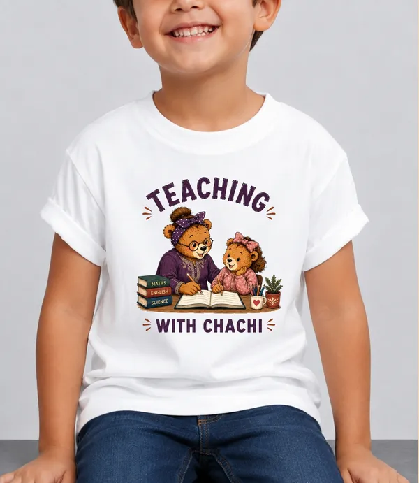 Teaching_With_Chachi_Kid_Cotton_Tshirt
