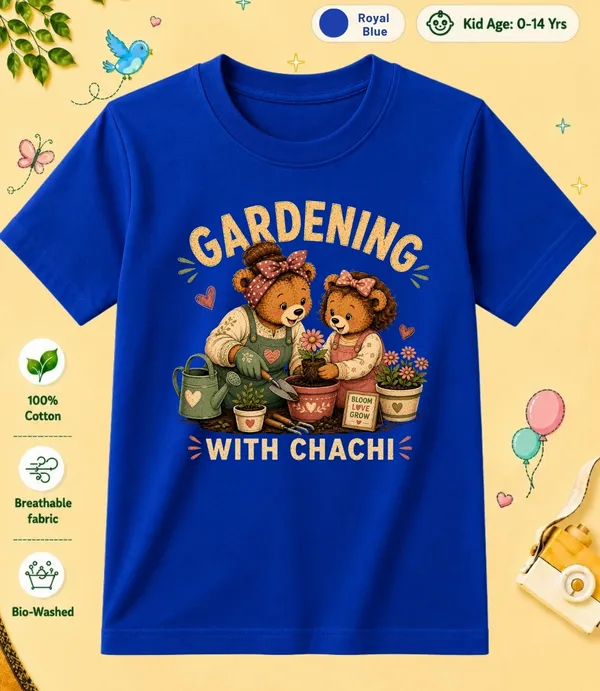 Gardning_With_Chachi_Kid_Cotton_Tshirt
