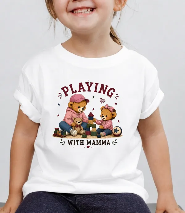 Playing_With_Massi_Kid_Cotton_Tshirt