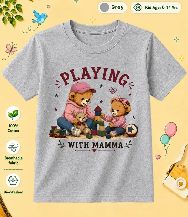Playing_With_Massi_Kid_Cotton_Tshirt