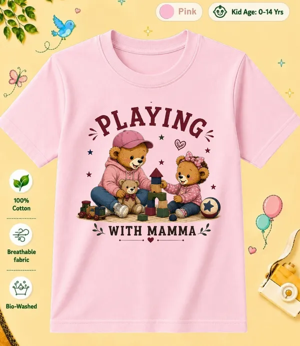 Playing_With_Massi_Kid_Cotton_Tshirt
