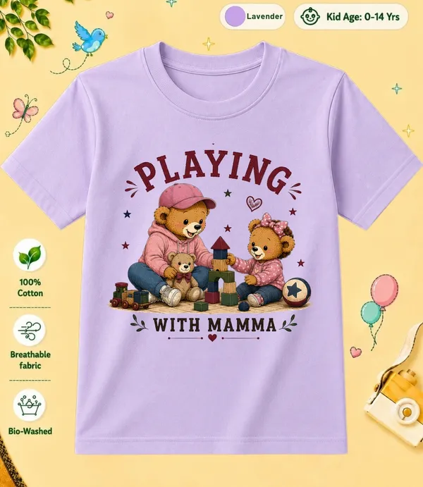 Playing_With_Massi_Kid_Cotton_Tshirt