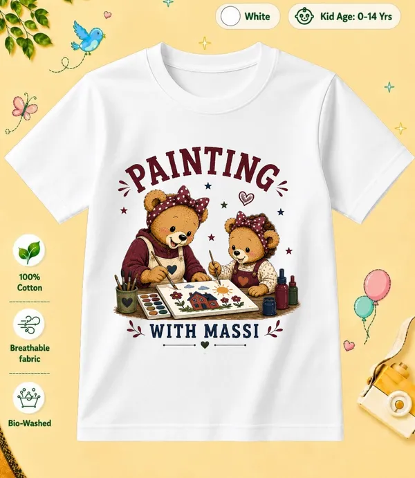 Painting_With_Massi_Kid_Cotton_Tshirt