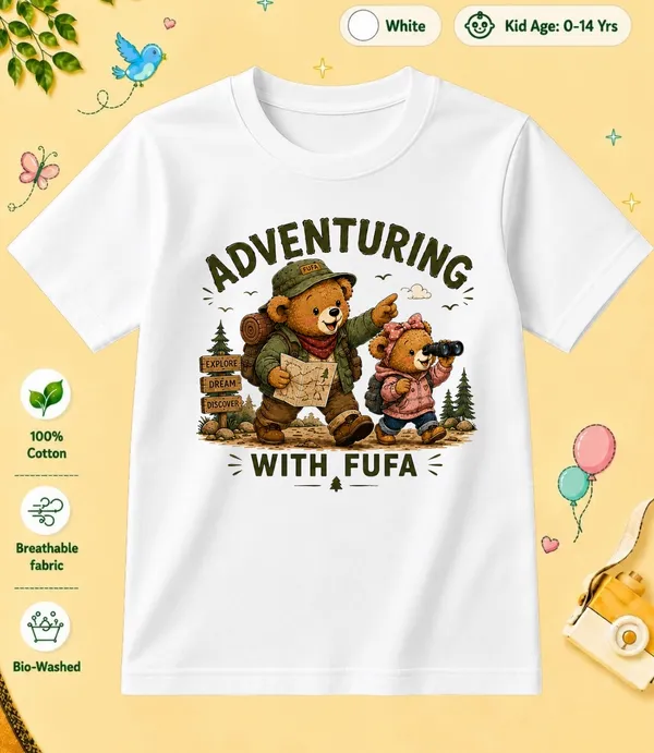 Adventure_With_Fufa_Kid_Cotton_Tshirt