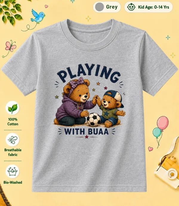 Playing_With_Buaa_Kid_Cotton_Tshirt