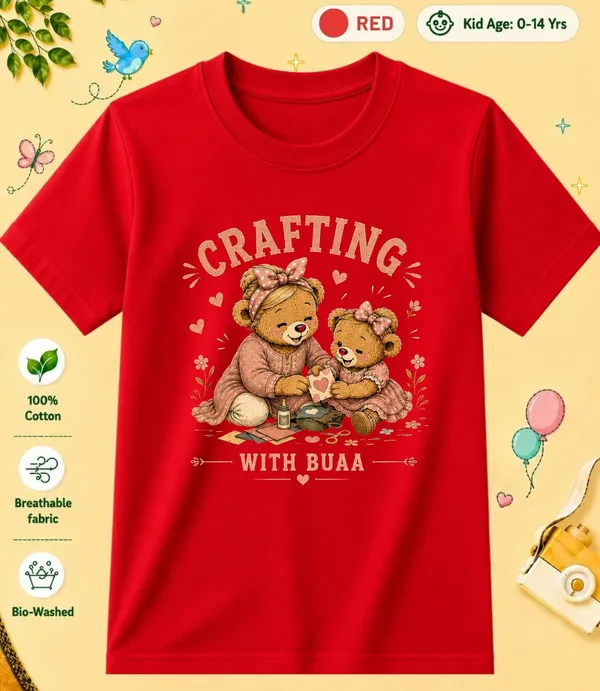 Crafting_With_Buaa_Kid_Cotton_Tshirt