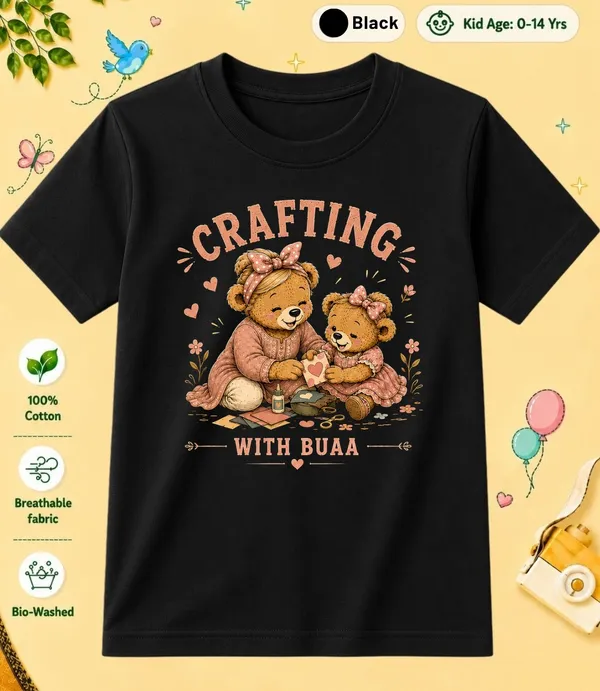 Crafting_With_Buaa_Kid_Cotton_Tshirt