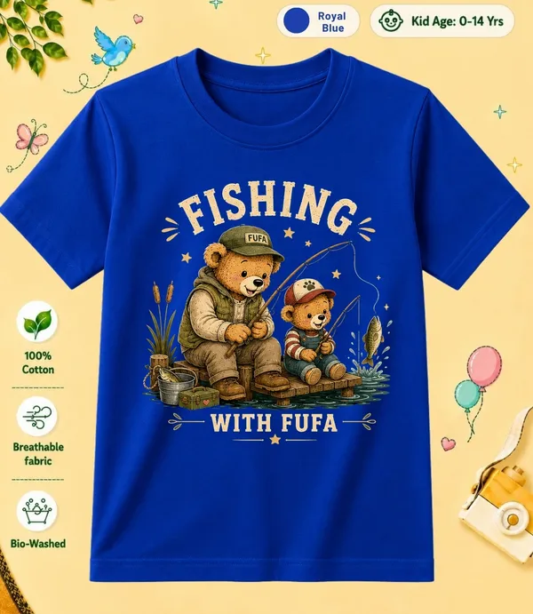 Fishing_With_Fufa_Kid_Cotton_Tshirt