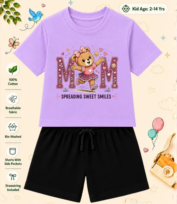 Mom_Spreading_Sweet_Smile_-Kids_Regular_Short_Co-ord_Sets