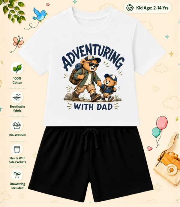 Adventuring_With_Dad_-Kids_Regular_Short_Co-ord_Sets