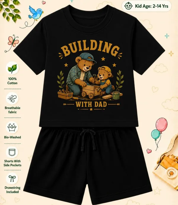 Building_With_Dad_-Kids_Regular_Short_Co-ord_Sets