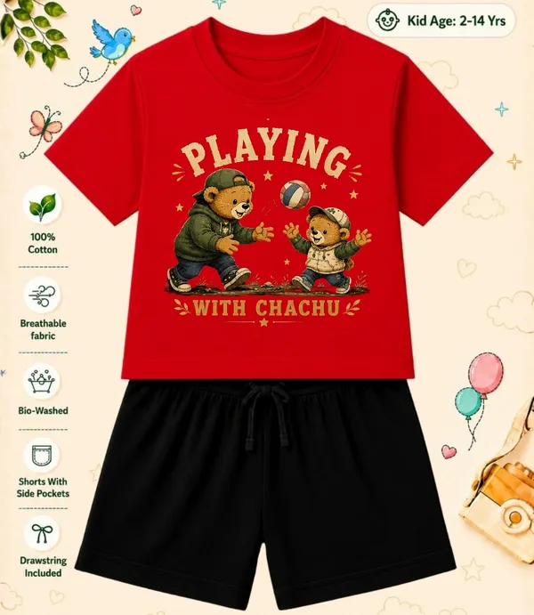 Playing_With_Chachu_-Kids_Regular_Short_Co-ord_Sets