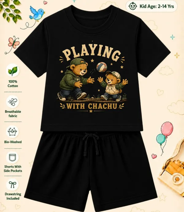 Playing_With_Chachu_-Kids_Regular_Short_Co-ord_Sets