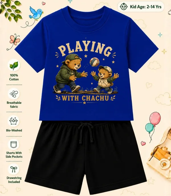 Playing_With_Chachu_-Kids_Regular_Short_Co-ord_Sets