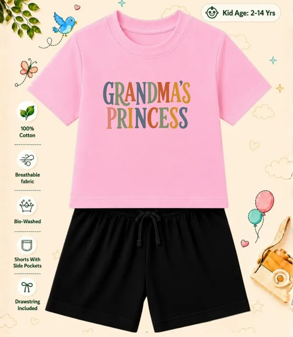 Grandma's_Princess_-Kids_Regular_Short_Co-ord_Sets