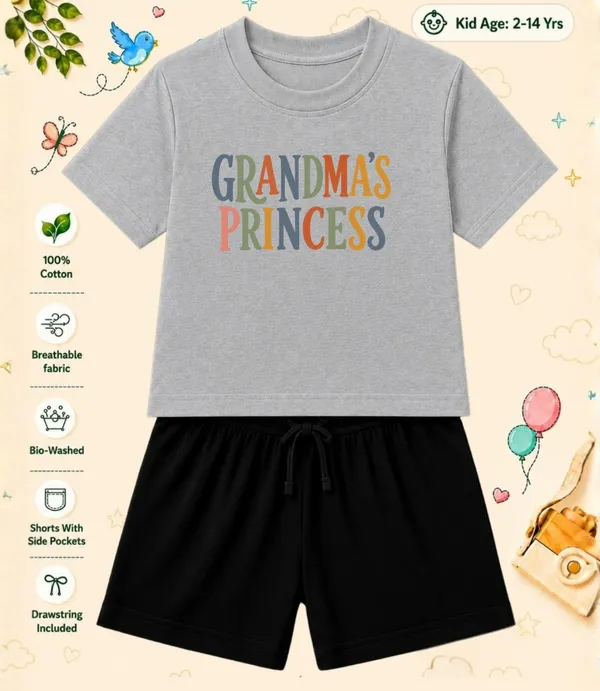 Grandma's_Princess_-Kids_Regular_Short_Co-ord_Sets